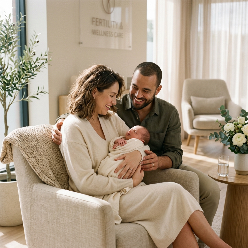 ArohanCare Joyful Family with Newborn Baby